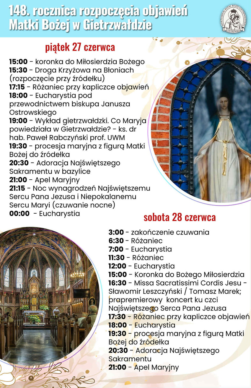 148. rocznica objawień