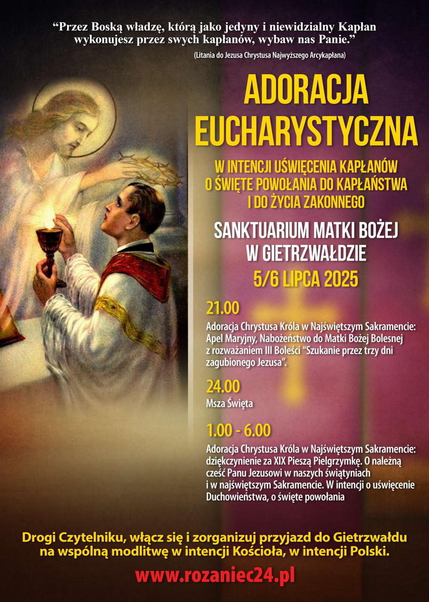 Adoracja Eucharystyczna 06. 25 r. 1