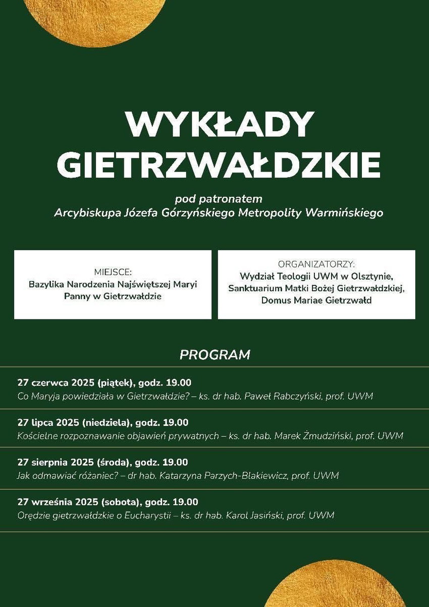 Gietrzwałdzkie wykłady