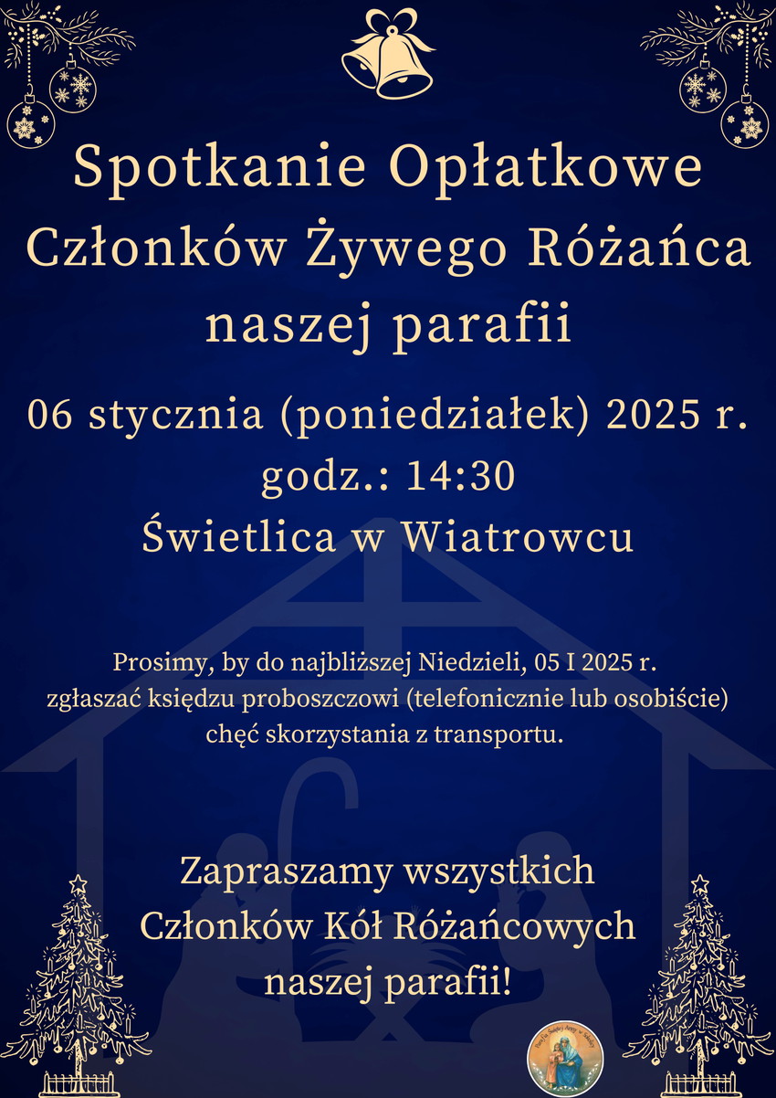 Opłatek Kół Różańcowych 25 r. 1