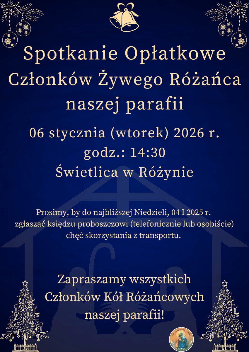 Opłatek Kół Różańcowych 26 r. 