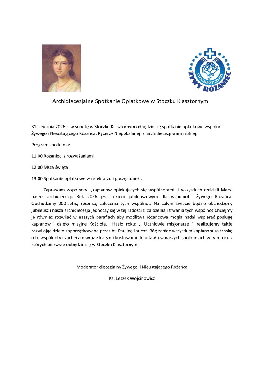 Opłatek w&nbsp;Stoczku Klasztornym 01