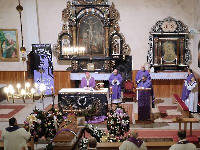 Pożegnanie śp. ks. Gerarda Łążyńskiego