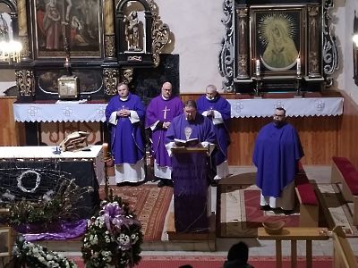 Pożegnanie śp. ks. Gerarda Łążyńskiego