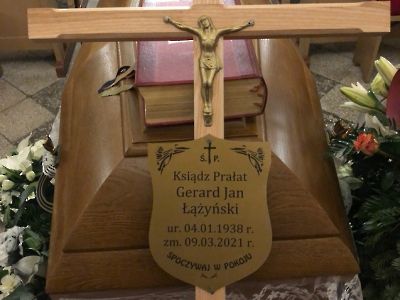Pożegnanie śp. ks. Gerarda Łążyńskiego