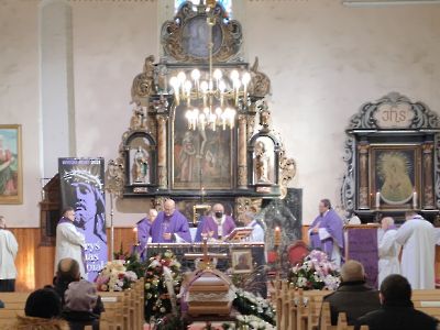 Pożegnanie śp. ks. Gerarda Łążyńskiego