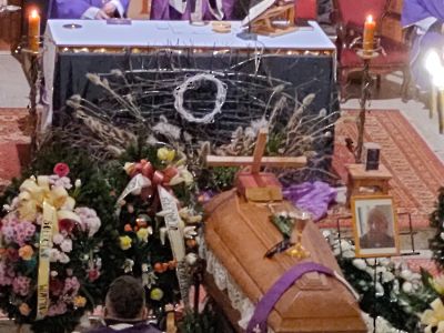 Pożegnanie śp. ks. Gerarda Łążyńskiego