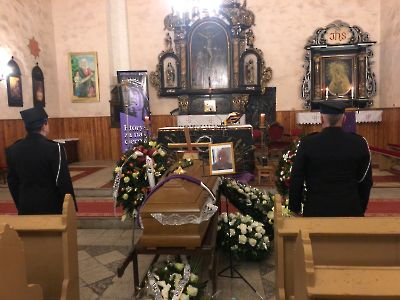 Pożegnanie śp. ks. Gerarda Łążyńskiego