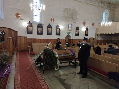 Pożegnanie śp. ks. Gerarda Łążyńskiego