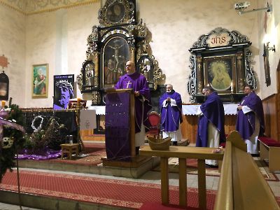 Pożegnanie śp. ks. Gerarda Łążyńskiego